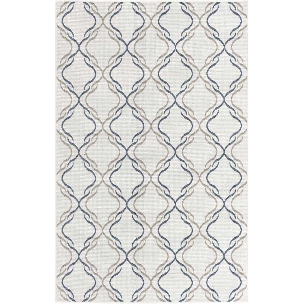 Rug Unique Loom Outdoor Trellis Ivory Rectangular 5' 3 x 8' 0 Rug Unique Loom Outdoor Trellis Ivory Rectangular 5' 3 x 8' 0