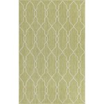 Rug Unique Loom Outdoor Trellis Green Rectangular 5' 0 x 8' 0