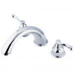 Kingston Brass Royale Roman Tub Faucet, Polished Chrome