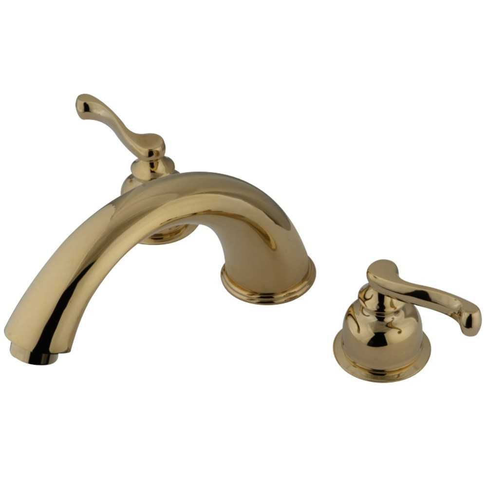 Kingston Brass Royale Roman Tub Faucet, Polished Brass Kingston Brass Royale Roman Tub Faucet, Polished Brass