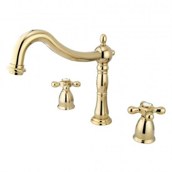 Kingston Brass Heritage Roman Tub Faucet, Polished Brass