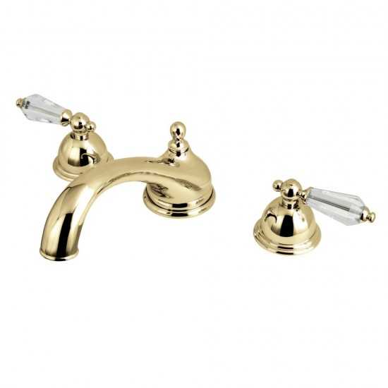 Kingston Brass Wilshire Roman Tub Faucet, Polished Brass