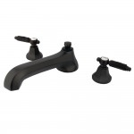 Kingston Brass Georgian Roman Tub Faucet, Oil Rubbed Bronze