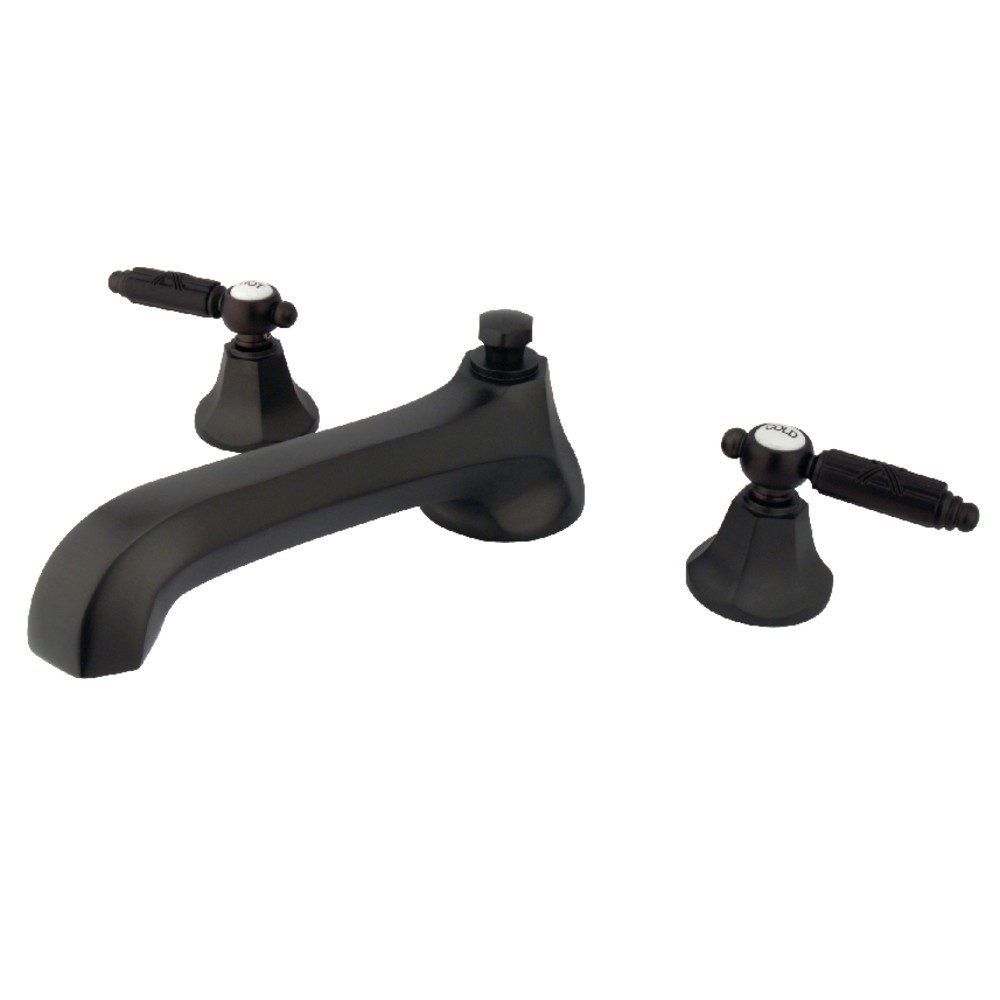 Kingston Brass Georgian Roman Tub Faucet, Oil Rubbed Bronze Kingston Brass Georgian Roman Tub Faucet, Oil Rubbed Bronze