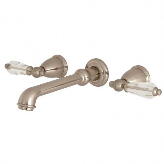 Kingston Brass Wilshire Wall Mount Roman Tub Faucet, Brushed Nickel