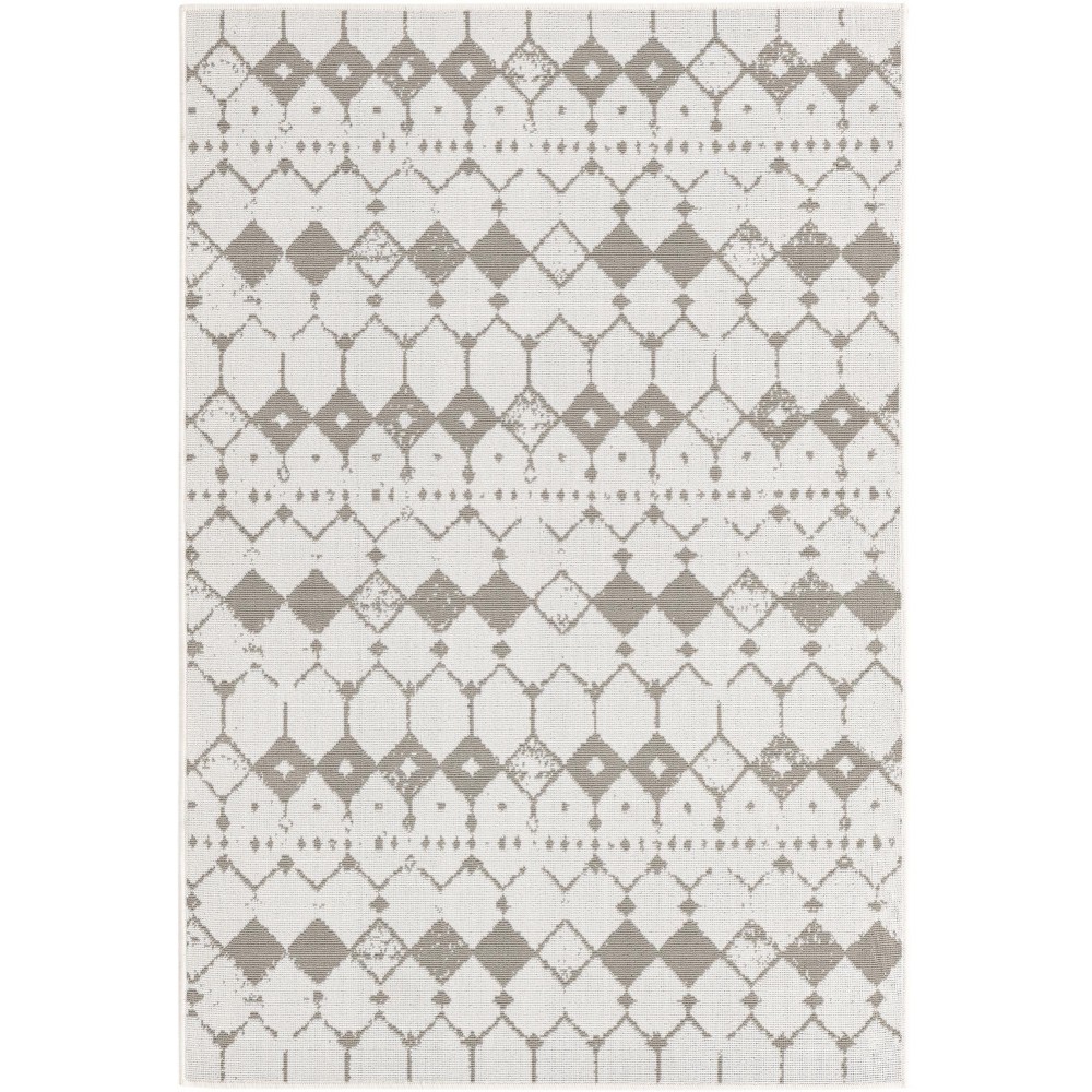 Rug Unique Loom Outdoor Trellis Ivory/Gray Rectangular 4' 0 x 6' 0 Rug Unique Loom Outdoor Trellis Ivory/Gray Rectangular 4' 0 x 6' 0