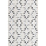 Rug Unique Loom Outdoor Trellis Ivory Rectangular 4' 0 x 6' 0