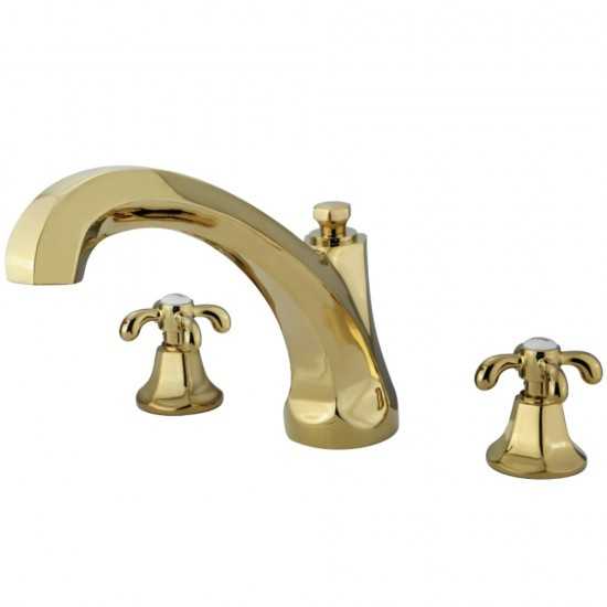 Kingston Brass Vintage Roman Tub Faucet, Polished Brass