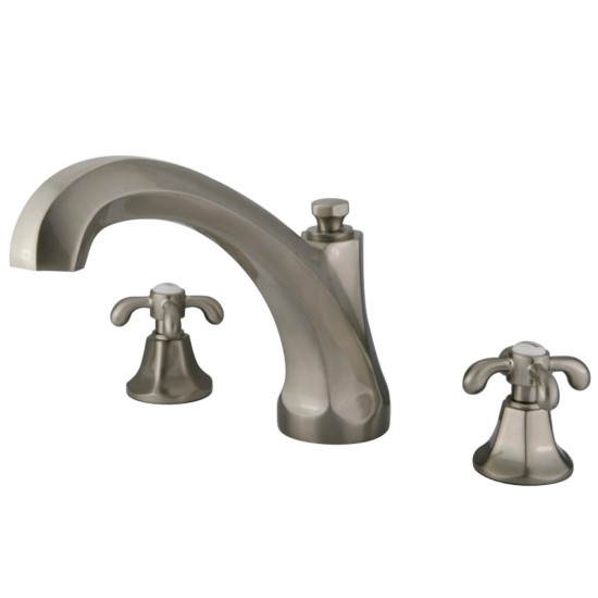 Kingston Brass Vintage Roman Tub Faucet, Brushed Nickel