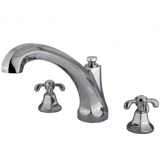 Kingston Brass Vintage Roman Tub Faucet, Polished Chrome