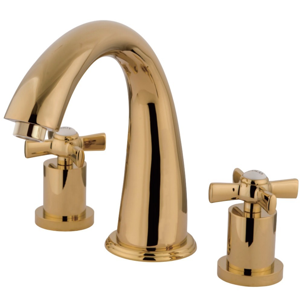 Kingston Brass Millennium Roman Tub Faucet, Polished Brass