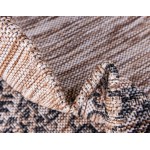Rug Unique Loom Outdoor Traditional Beige Runner 2' 0 x 6' 0
