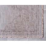 Rug Unique Loom Outdoor Traditional Beige Runner 2' 0 x 6' 0