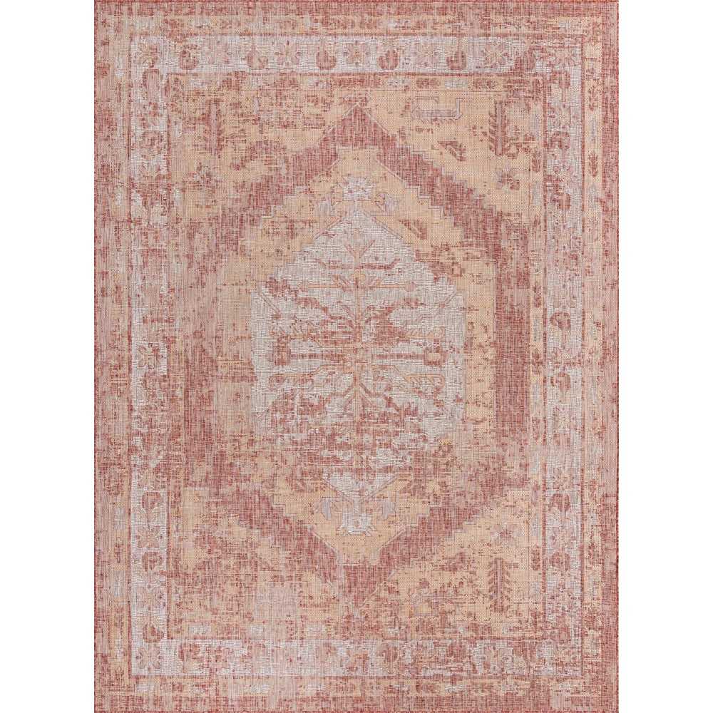Rug Unique Loom Outdoor Traditional Rust Red Rectangular 9' 0 x 12' 0 Rug Unique Loom Outdoor Traditional Rust Red Rectangular 9' 0 x 12' 0