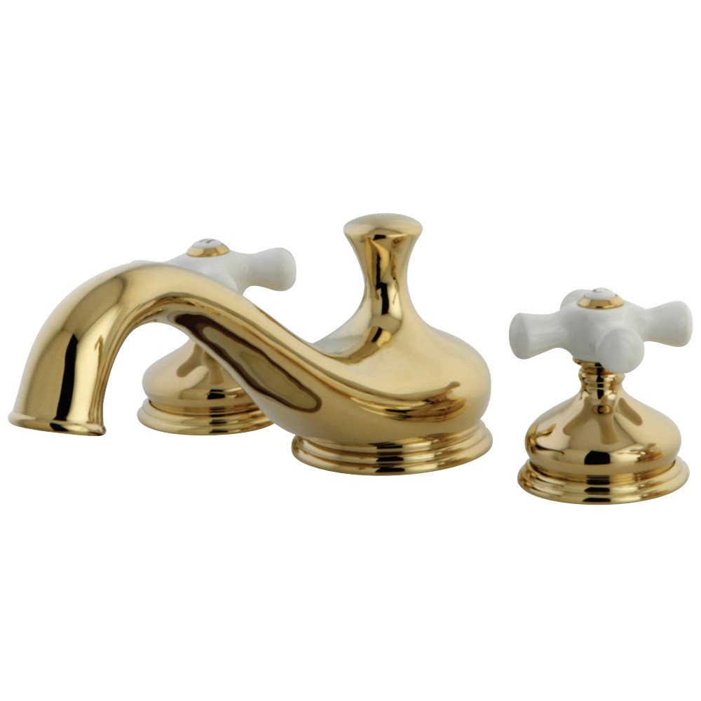 Kingston Brass Heritage Roman Tub Faucet, Polished Brass