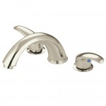 Kingston Brass Roman Tub Faucet, Brushed Nickel