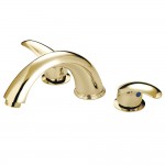 Kingston Brass Roman Tub Faucet, Polished Brass