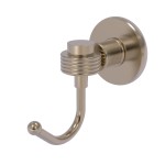 Allied Brass Continental Collection Robe Hook with Groovy Accents