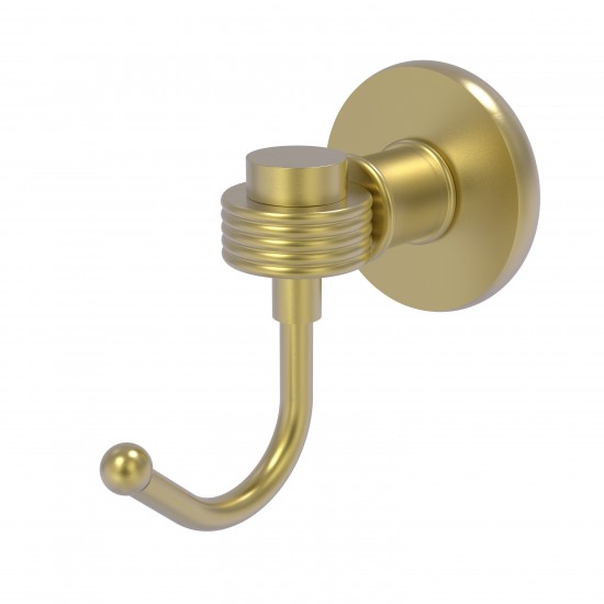 Allied Brass Continental Collection Robe Hook with Groovy Accents