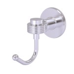 Allied Brass Continental Collection Robe Hook with Groovy Accents