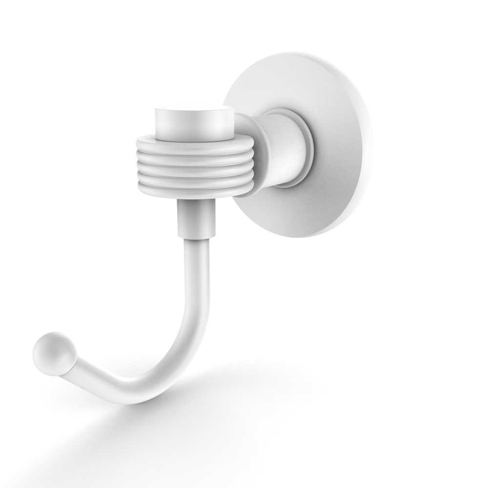 Allied Brass Continental Collection Robe Hook with Groovy Accents Allied Brass Continental Collection Robe Hook with Groovy Accents