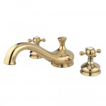 Kingston Brass Vintage Roman Tub Faucet, Polished Brass