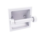 Allied Brass Continental Collection Recessed Toilet Tissue Holder
