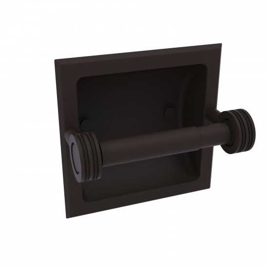 Allied Brass Continental Collection Recessed Toilet Tissue Holder with Dotted Accents