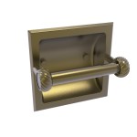 Allied Brass Continental Collection Recessed Toilet Tissue Holder with Twisted Accents