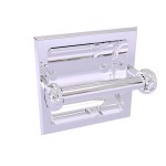 Allied Brass Continental Collection Recessed Toilet Tissue Holder with Twisted Accents
