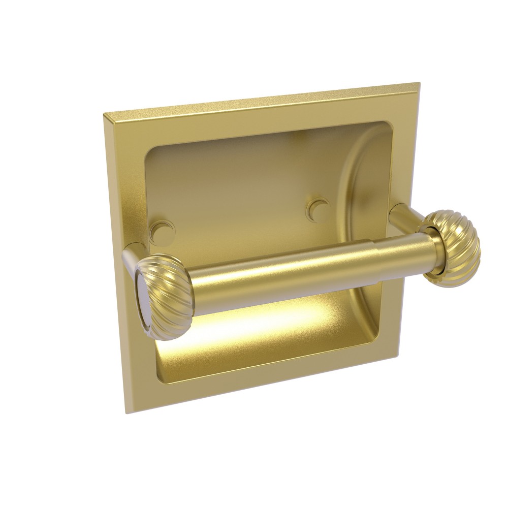 Allied Brass Continental Collection Recessed Toilet Tissue Holder with Twisted Accents Allied Brass Continental Collection Recessed Toilet Tissue Holder with Twisted Accents