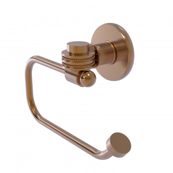 Allied Brass Continental Collection Euro Style Toilet Tissue Holder with Dotted Accents