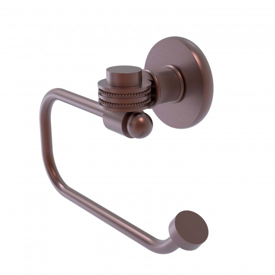 Allied Brass Continental Collection Euro Style Toilet Tissue Holder with Dotted Accents