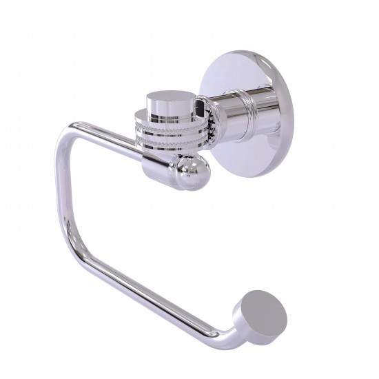 Allied Brass Continental Collection Euro Style Toilet Tissue Holder with Dotted Accents