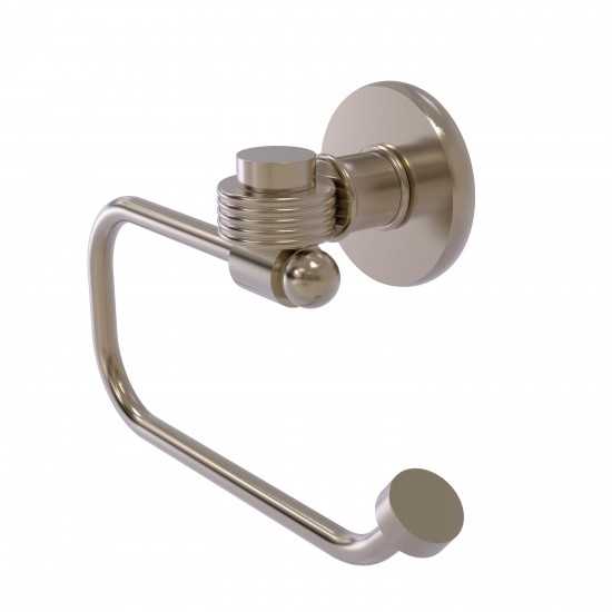 Allied Brass Continental Collection Euro Style Toilet Tissue Holder with Groovy Accents