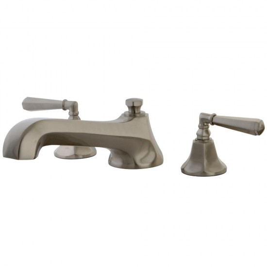 Kingston Brass Metropolitan Roman Tub Faucet, Brushed Nickel