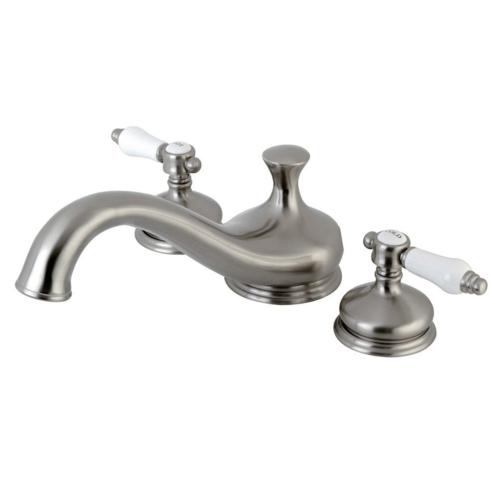 Kingston Brass Bel-Air Roman Tub Faucet, Brushed Nickel Kingston Brass Bel-Air Roman Tub Faucet, Brushed Nickel