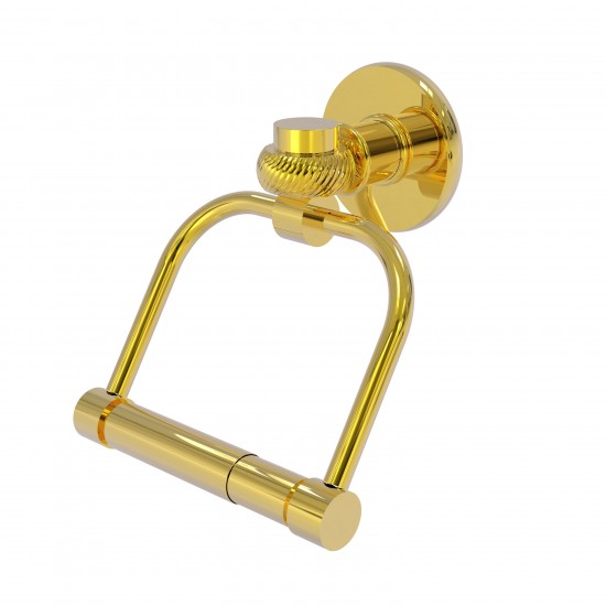 Allied Brass Continental Collection 2 Post Toilet Tissue Holder with Twisted Accents