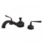 Kingston Brass Silver Sage Roman Tub Faucet, Oil Rubbed Bronze