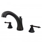 Kingston Brass Metropolitan Roman Tub Faucet, Oil Rubbed Bronze