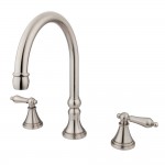 Kingston Brass Roman Tub Faucet, Brushed Nickel