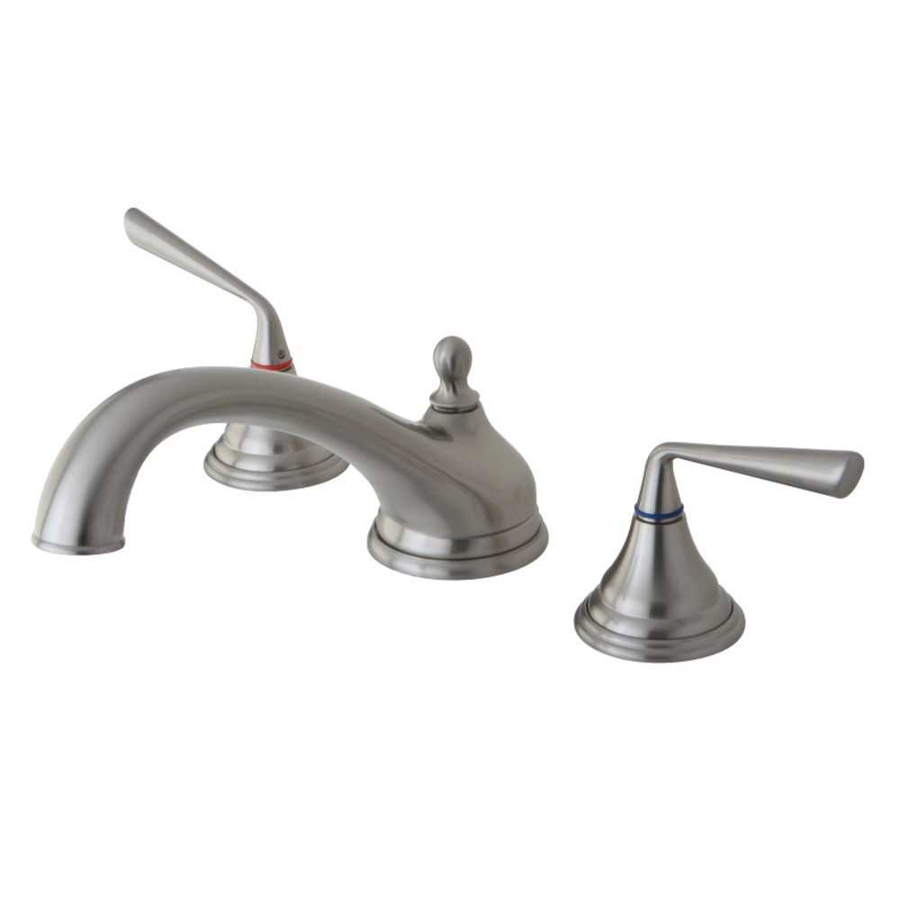 Kingston Brass Silver Sage Roman Tub Faucet, Brushed Nickel Kingston Brass Silver Sage Roman Tub Faucet, Brushed Nickel