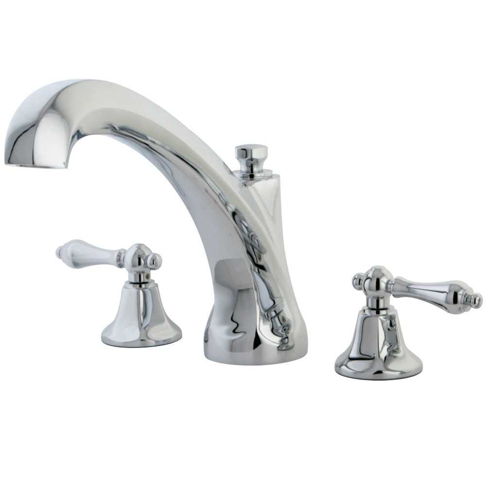 Kingston Brass Metropolitan Roman Tub Faucet, Polished Chrome