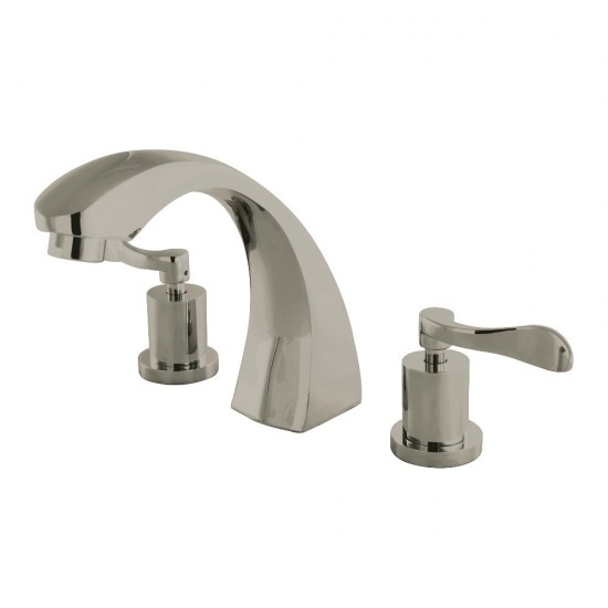 Kingston Brass Vintage Roman Tub Faucet, Brushed Nickel