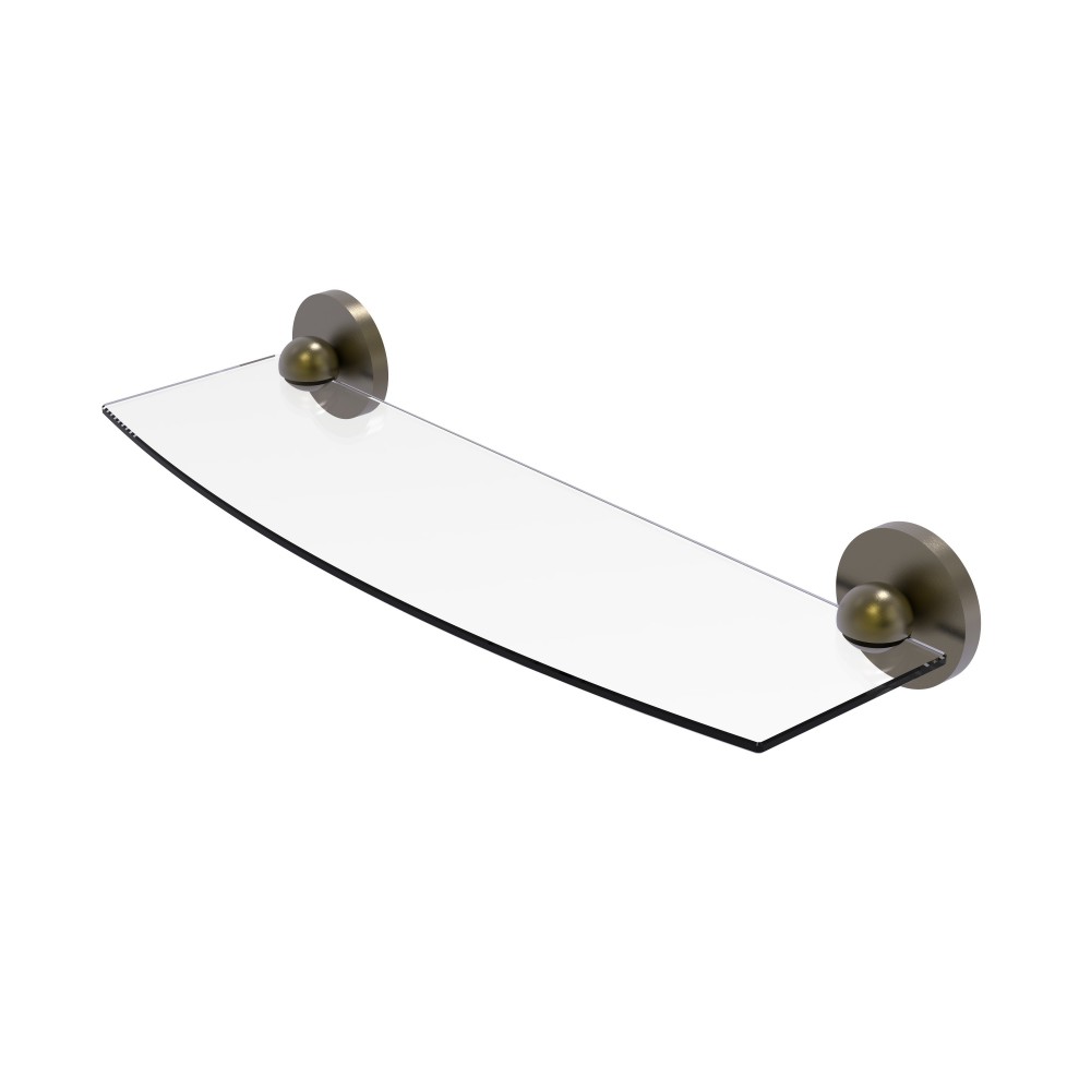 Allied Brass Skyline Collection 18 Inch Glass Shelf Allied Brass Skyline Collection 18 Inch Glass Shelf