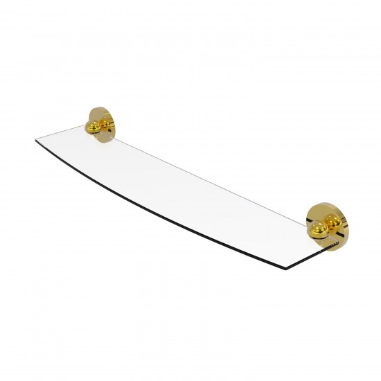 Allied Brass Skyline Collection 24 Inch Glass Shelf