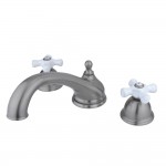 Kingston Brass Vintage Roman Tub Faucet, Brushed Nickel