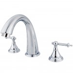 Kingston Brass Royale Roman Tub Faucet, Polished Chrome