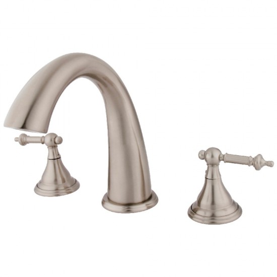 Kingston Brass Royale Roman Tub Faucet, Brushed Nickel