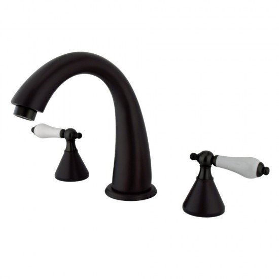 Kingston Brass Naples Roman Tub Faucet, Oil Rubbed Bronze